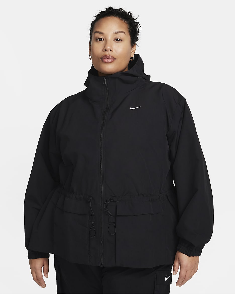 Plus size nike windbreaker best sale